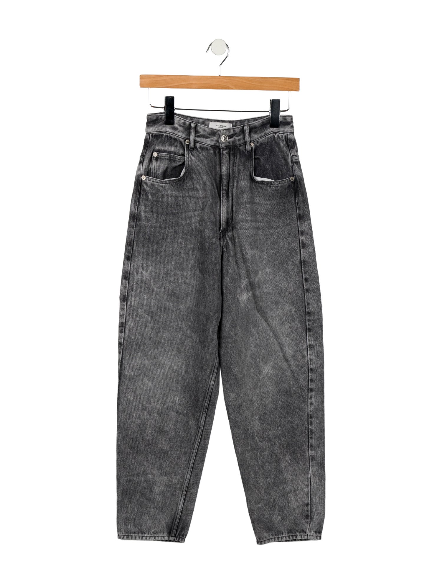 Étoile Isabel Marant High-Rise Straight Leg Jeans