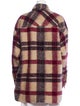 Étoile Isabel Marant Wool Plaid Print Coat