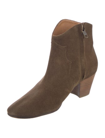 Étoile Isabel Marant Suede Western Boots