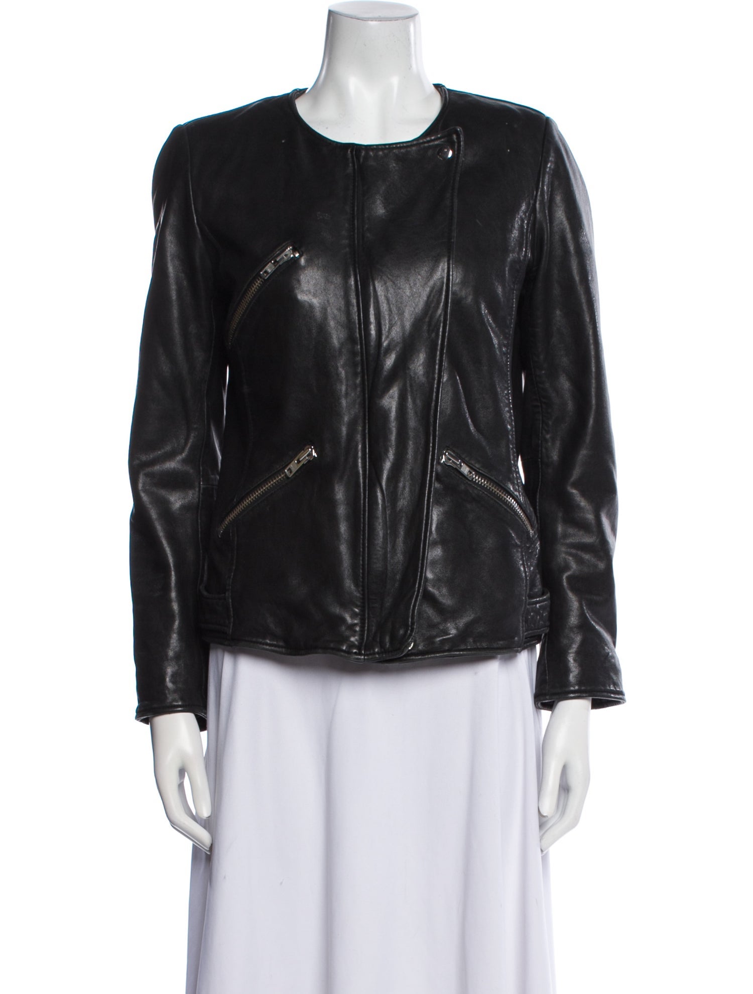 Étoile Isabel Marant Leather Biker Jacket