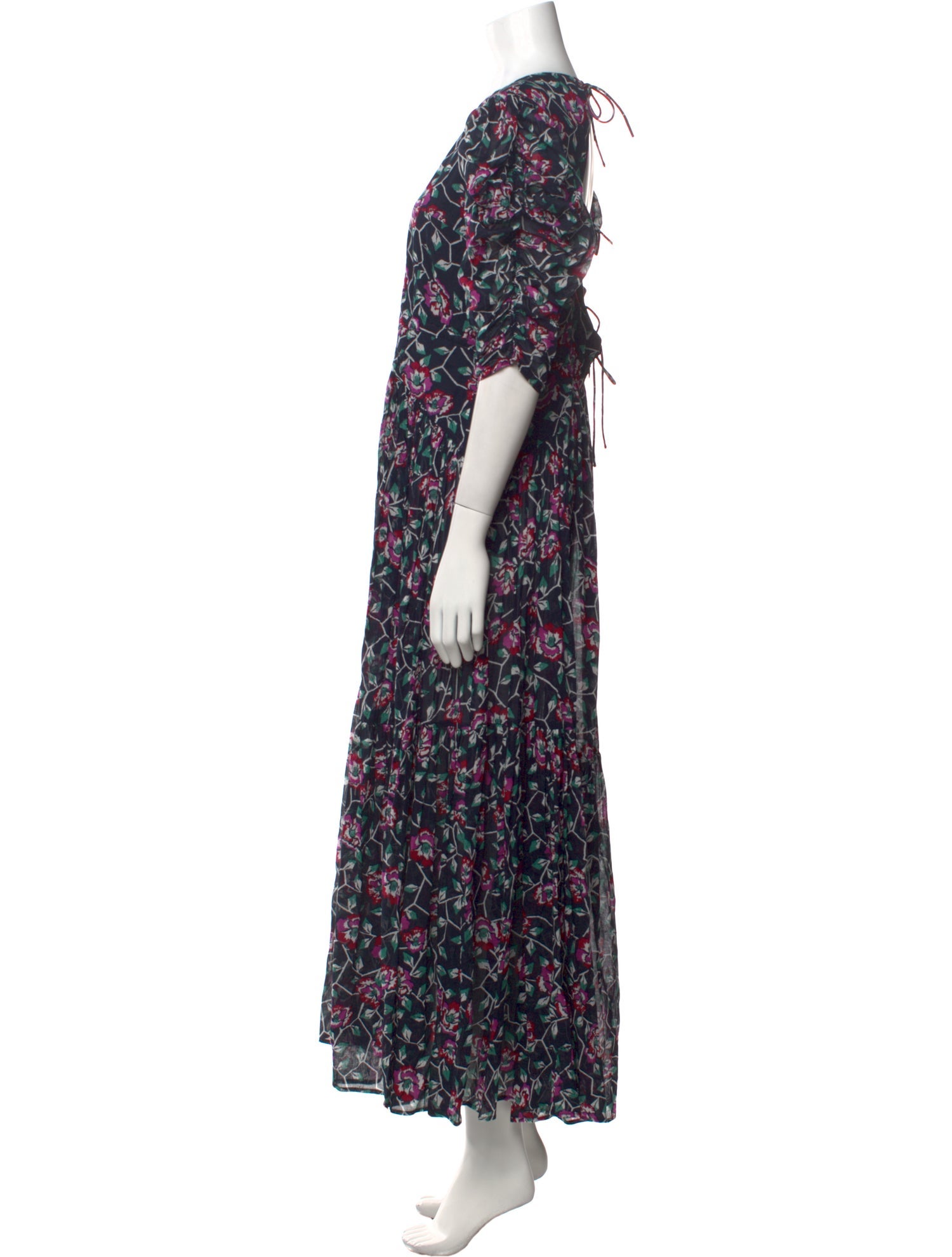 Étoile Isabel Marant Floral Print Long Dress