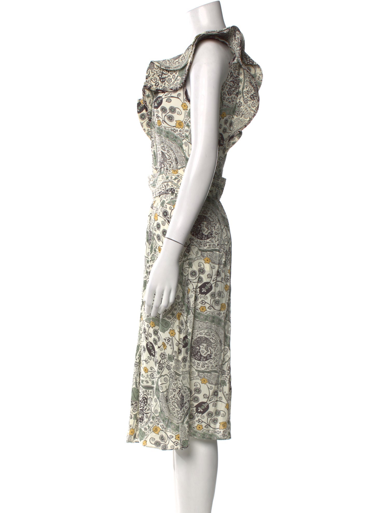 Étoile Isabel Marant Paisley Print Midi Length Dress w/ Tags