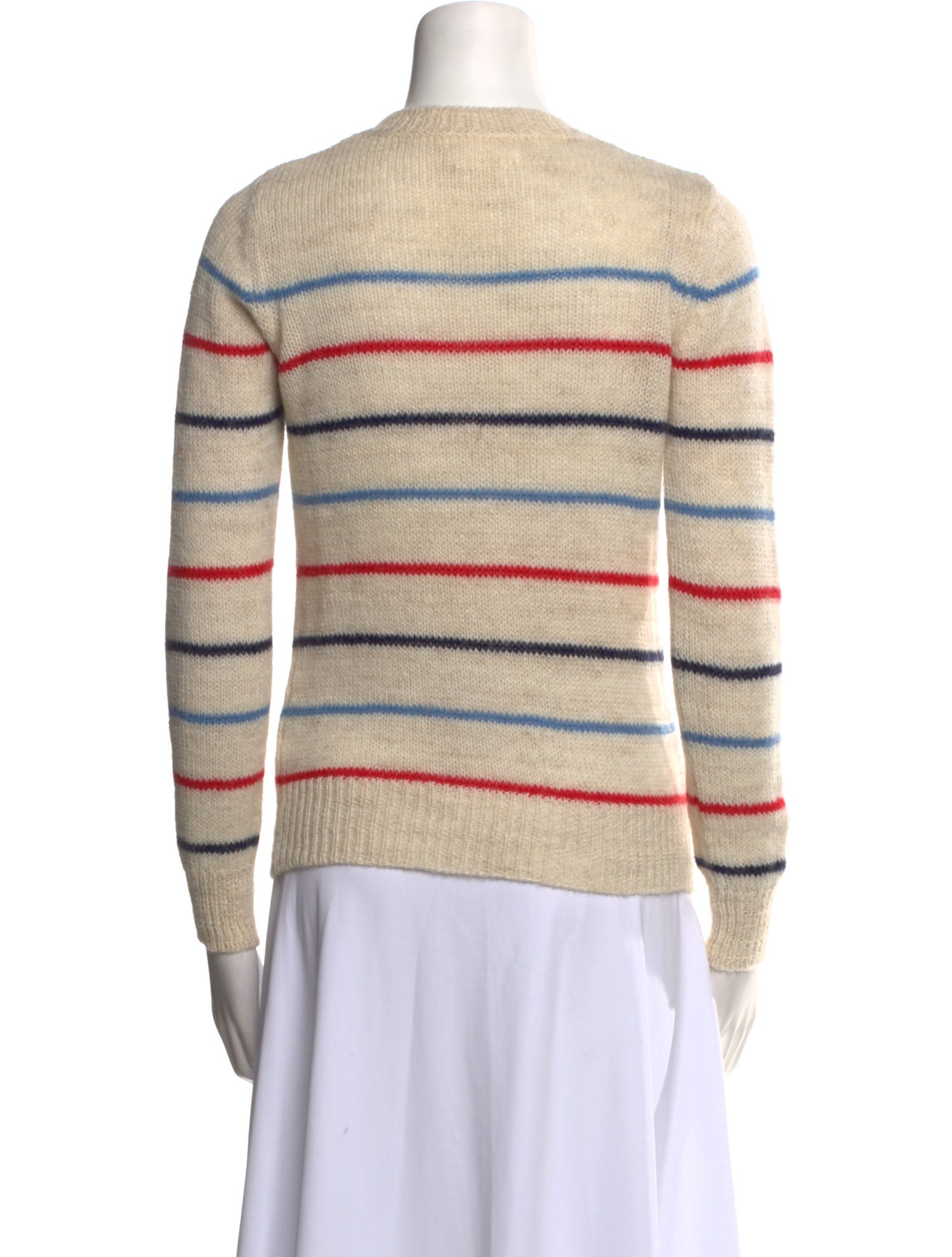 Étoile Isabel Marant Striped Scoop Neck Sweater