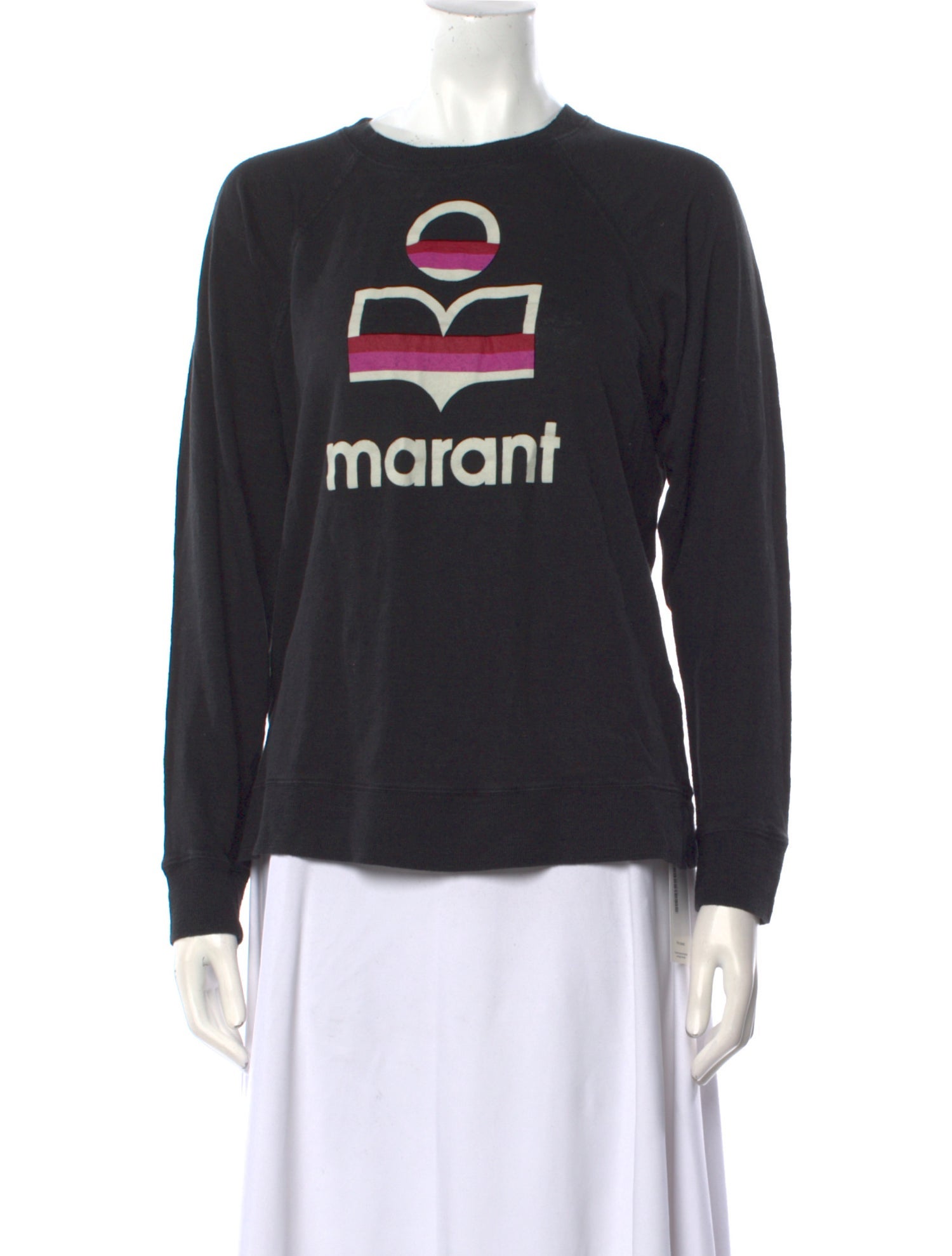 Étoile Isabel Marant Linen Graphic Print Sweatshirt