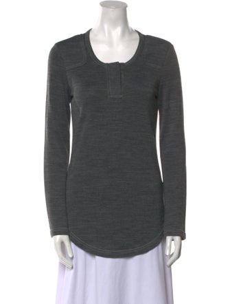 Étoile Isabel Marant Scoop Neck Long Sleeve Tunic