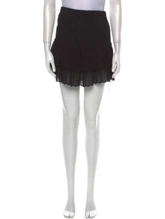 Étoile Isabel Marant Embroidered Accent Mini Skirt
