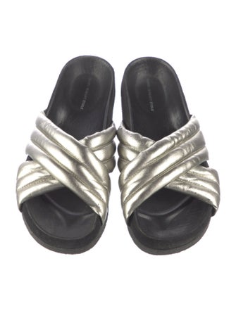 Étoile Isabel Marant Leather Slides