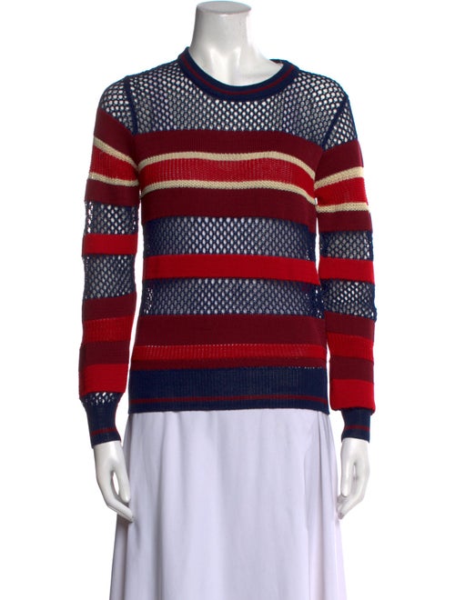 Étoile Isabel Marant Striped Crew Neck Sweater