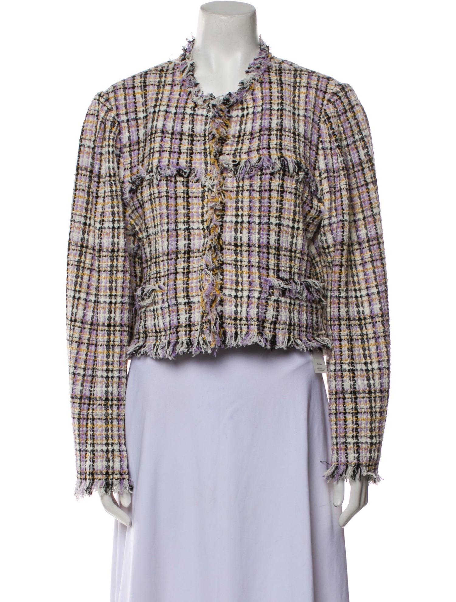 Étoile Isabel Marant Plaid Print Evening Jacket