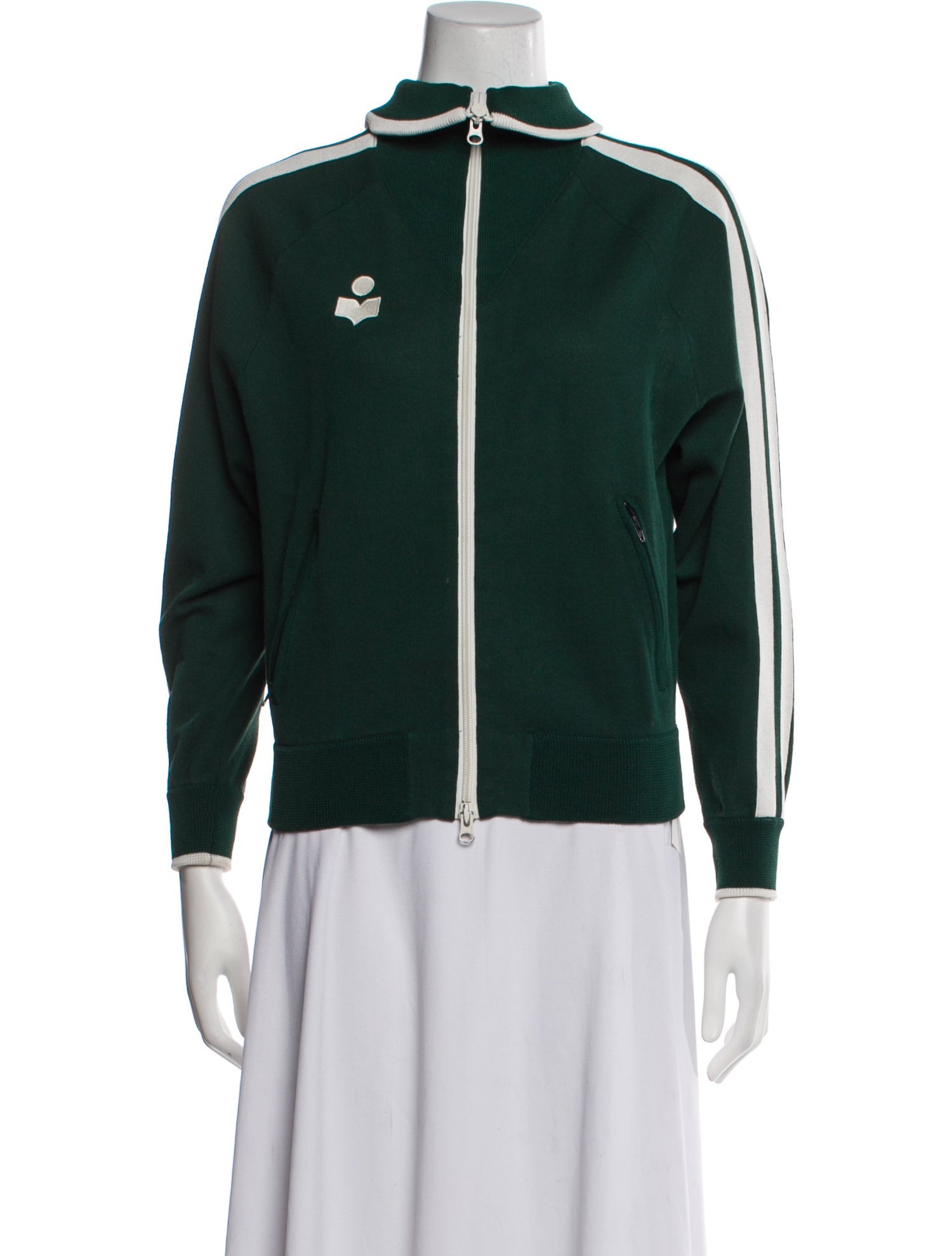 Étoile Isabel Marant Striped Bomber Jacket