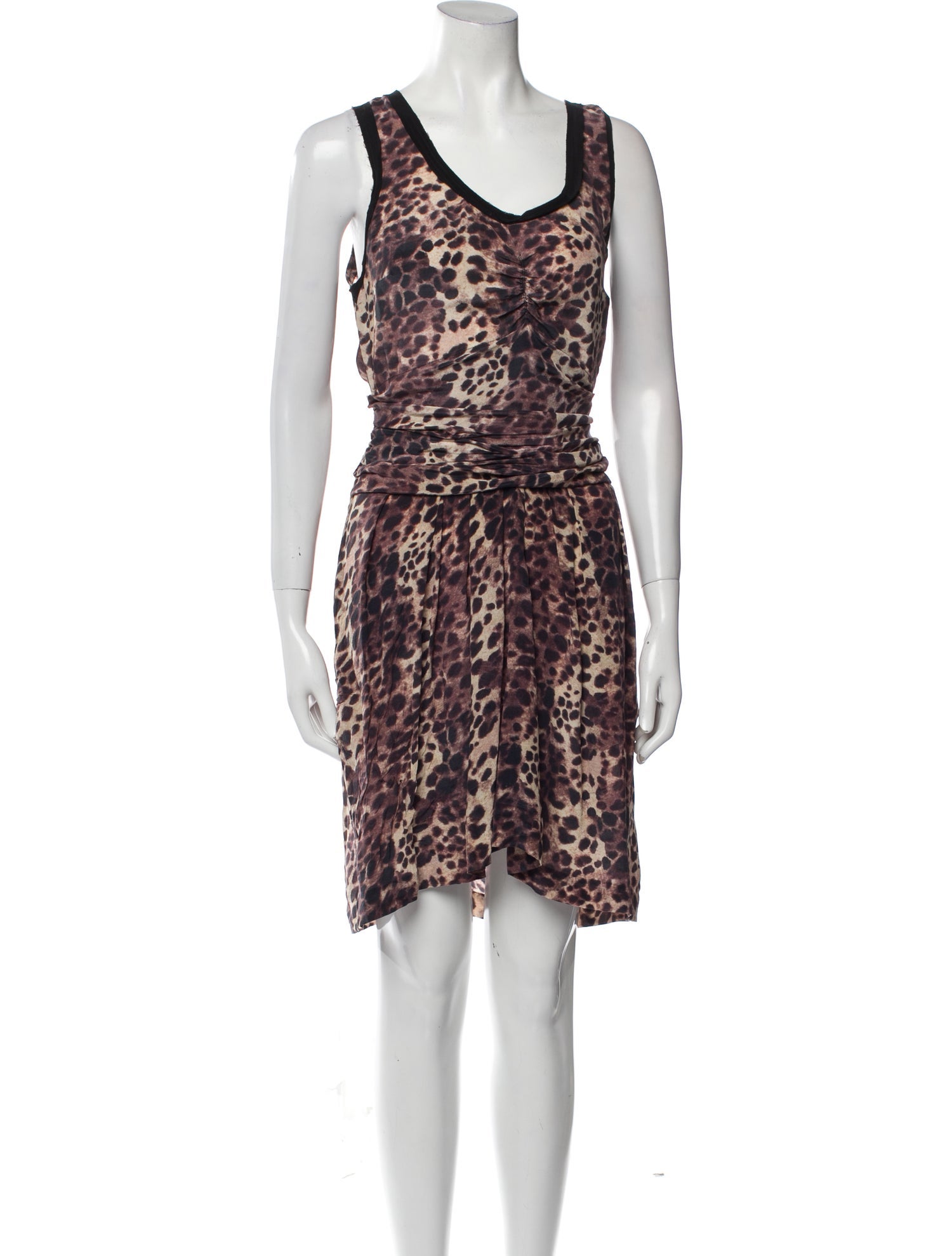 Étoile Isabel Marant Silk Knee-Length Dress