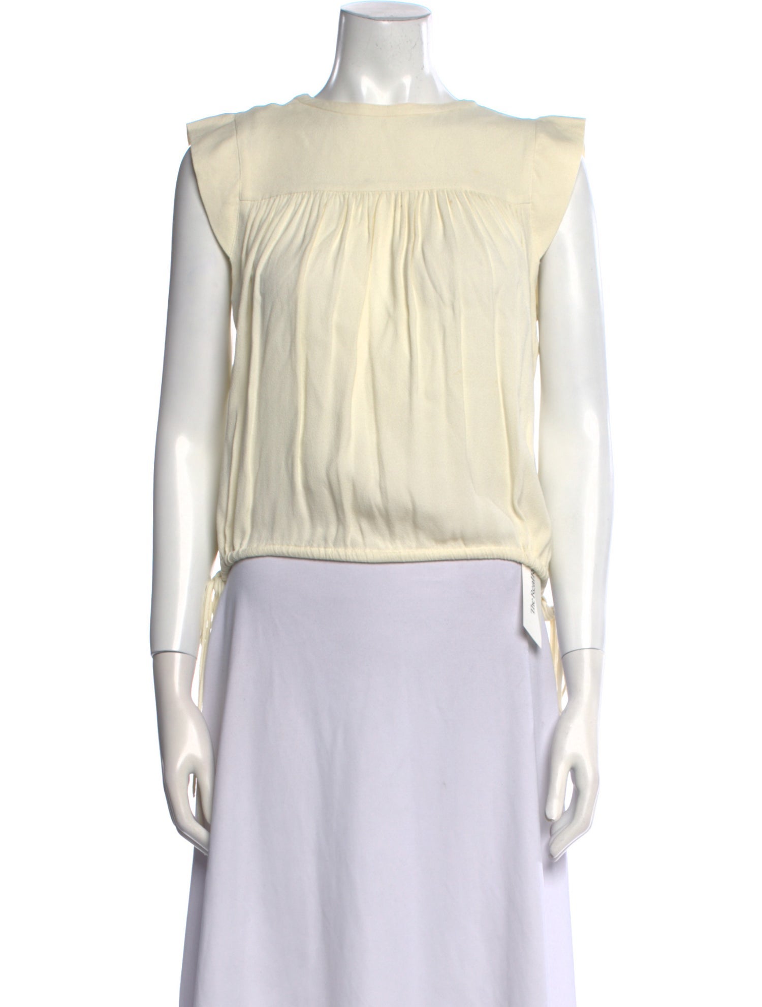 Étoile Isabel Marant Bateau Neckline Sleeveless Crop Top