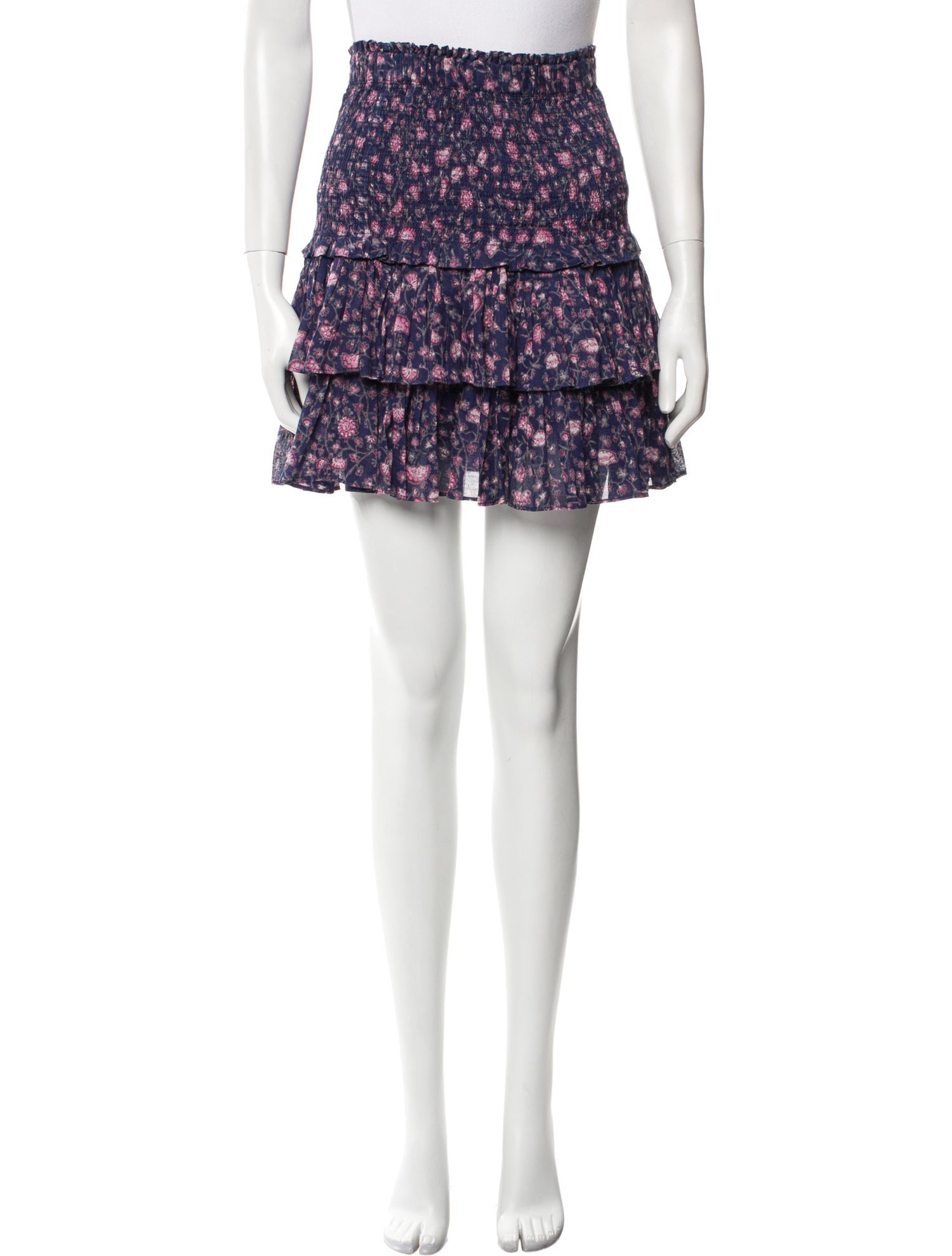 Étoile Isabel Marant Floral Print Mini Skirt