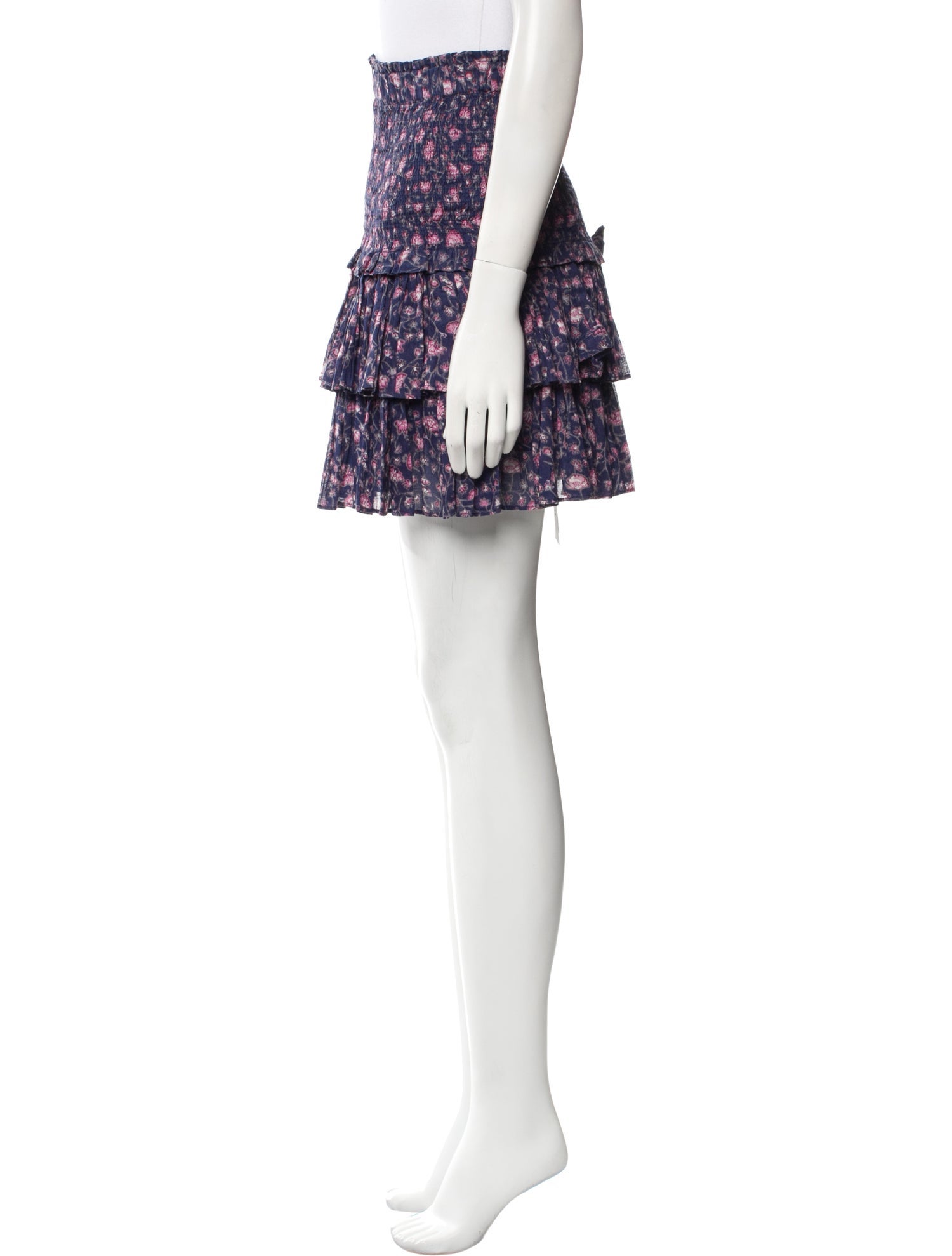Étoile Isabel Marant Floral Print Mini Skirt
