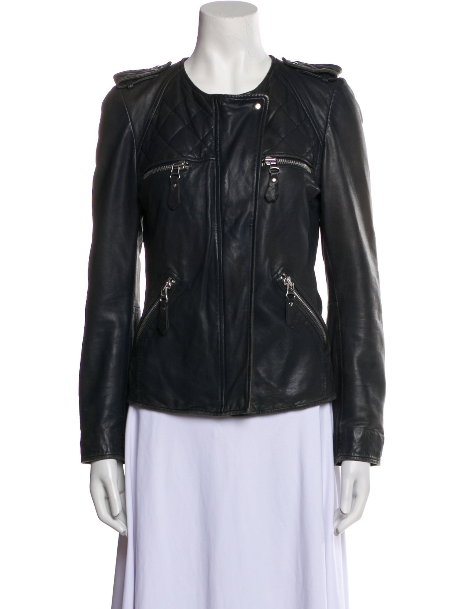Étoile Isabel Marant Lambskin Biker Jacket