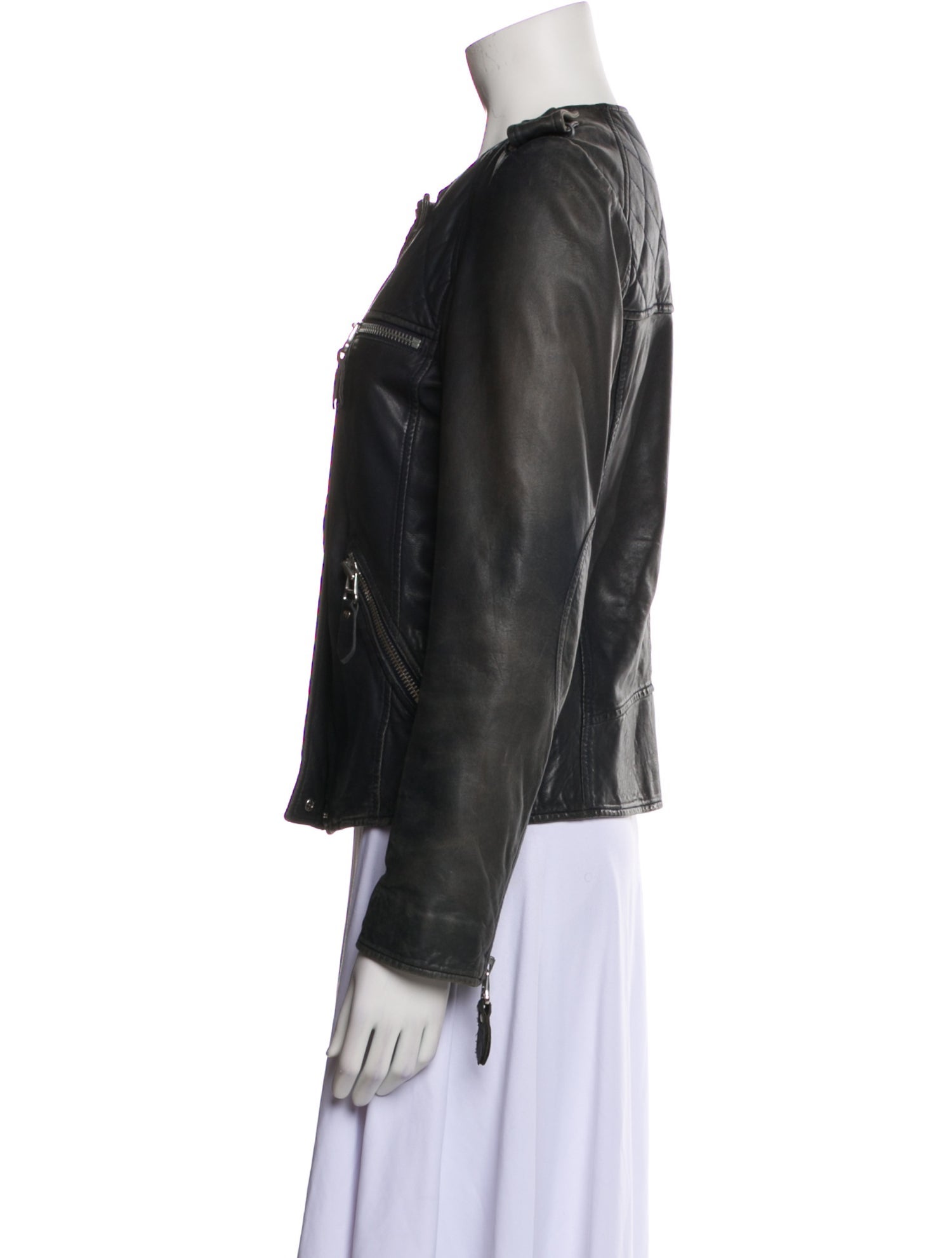 Étoile Isabel Marant Lambskin Biker Jacket