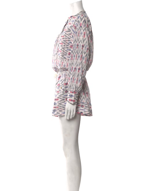 Étoile Isabel Marant Printed Mock Neck Romper