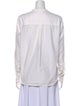 Étoile Isabel Marant Mock Neck Long Sleeve Button-Up Top