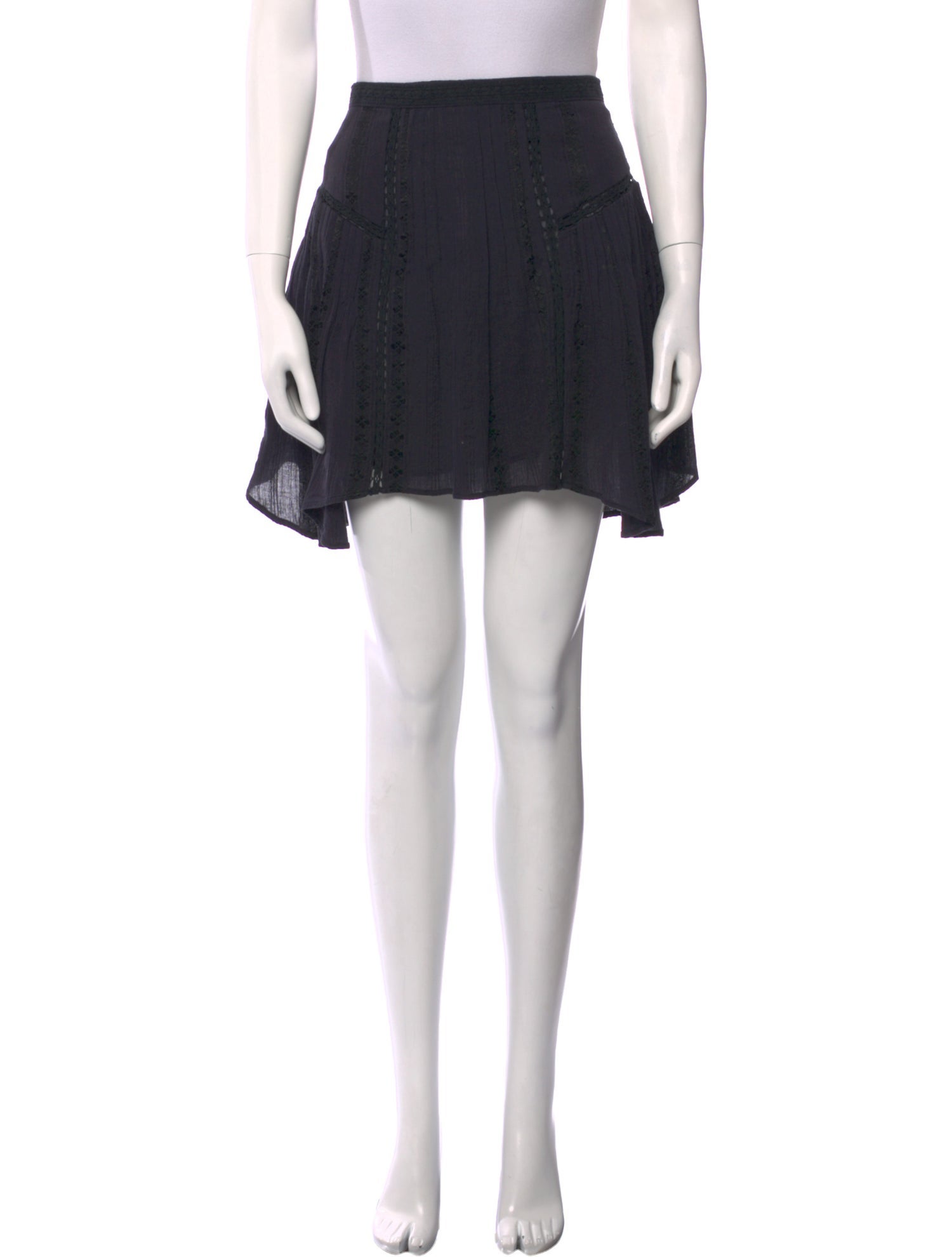Étoile Isabel Marant Embroidered Accent Mini Skirt