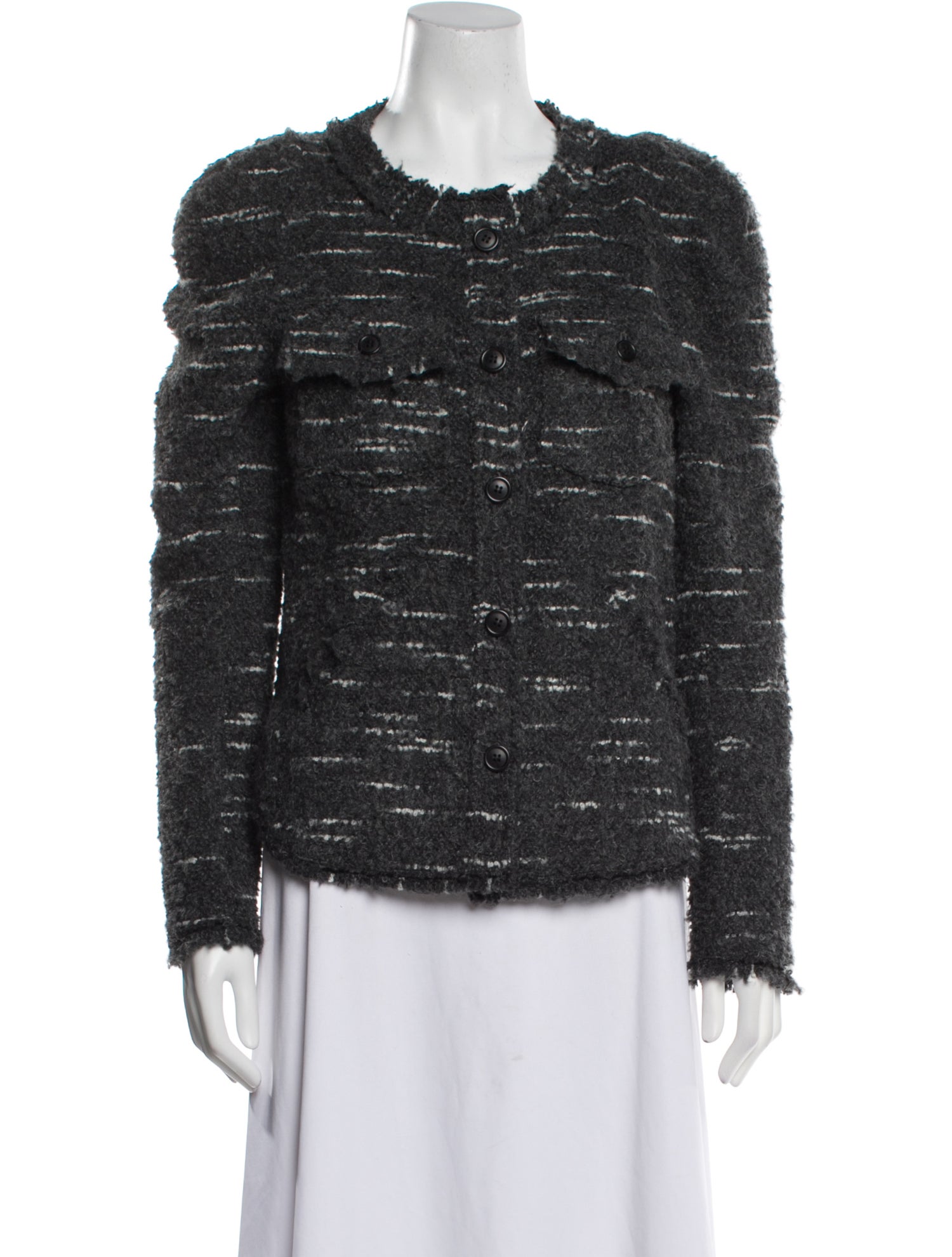 Étoile Isabel Marant Wool Tweed Pattern Evening Jacket