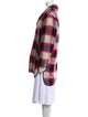 Étoile Isabel Marant Wool Plaid Print Coat