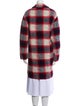 Étoile Isabel Marant Wool Plaid Print Coat