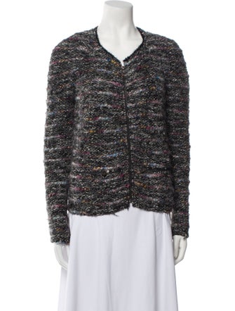 Étoile Isabel Marant Virgin Wool Tweed Pattern Jacket