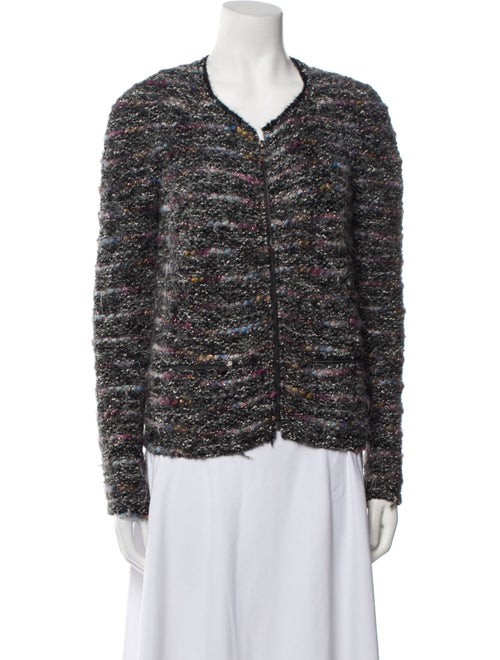 Étoile Isabel Marant Virgin Wool Tweed Pattern Jacket