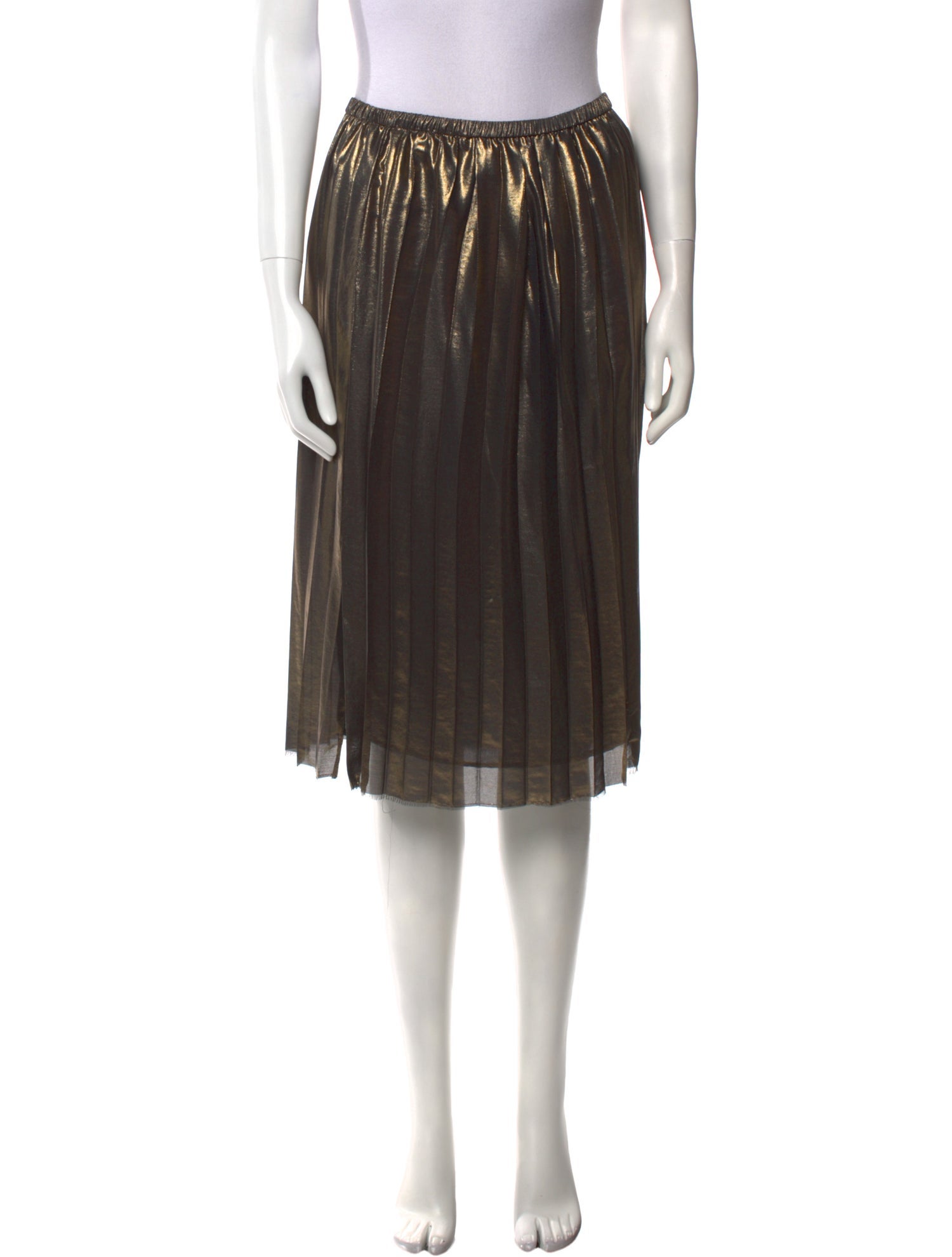 Étoile Isabel Marant Raw-Edge Trim Knee-Length Skirt