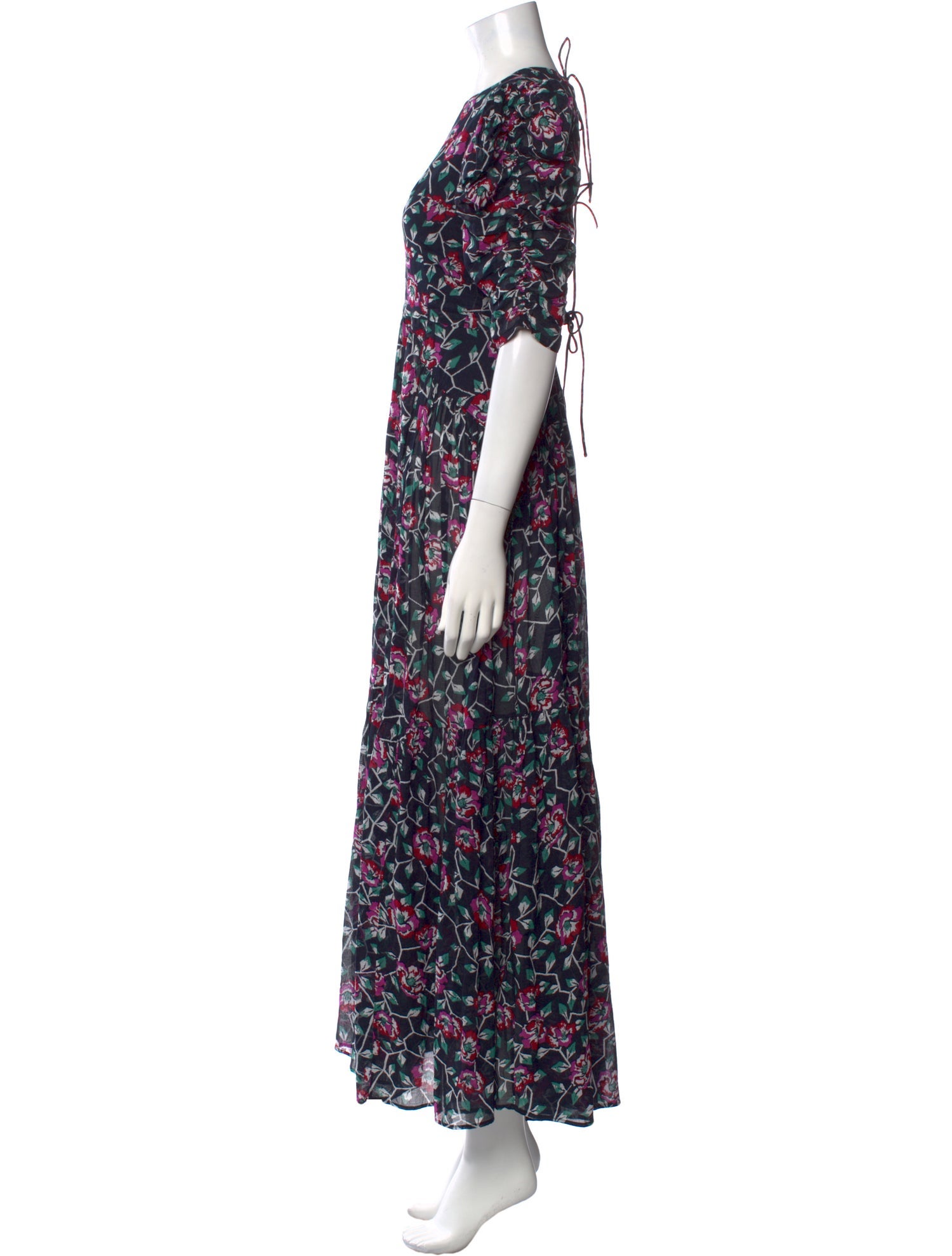 Étoile Isabel Marant Floral Print Long Dress