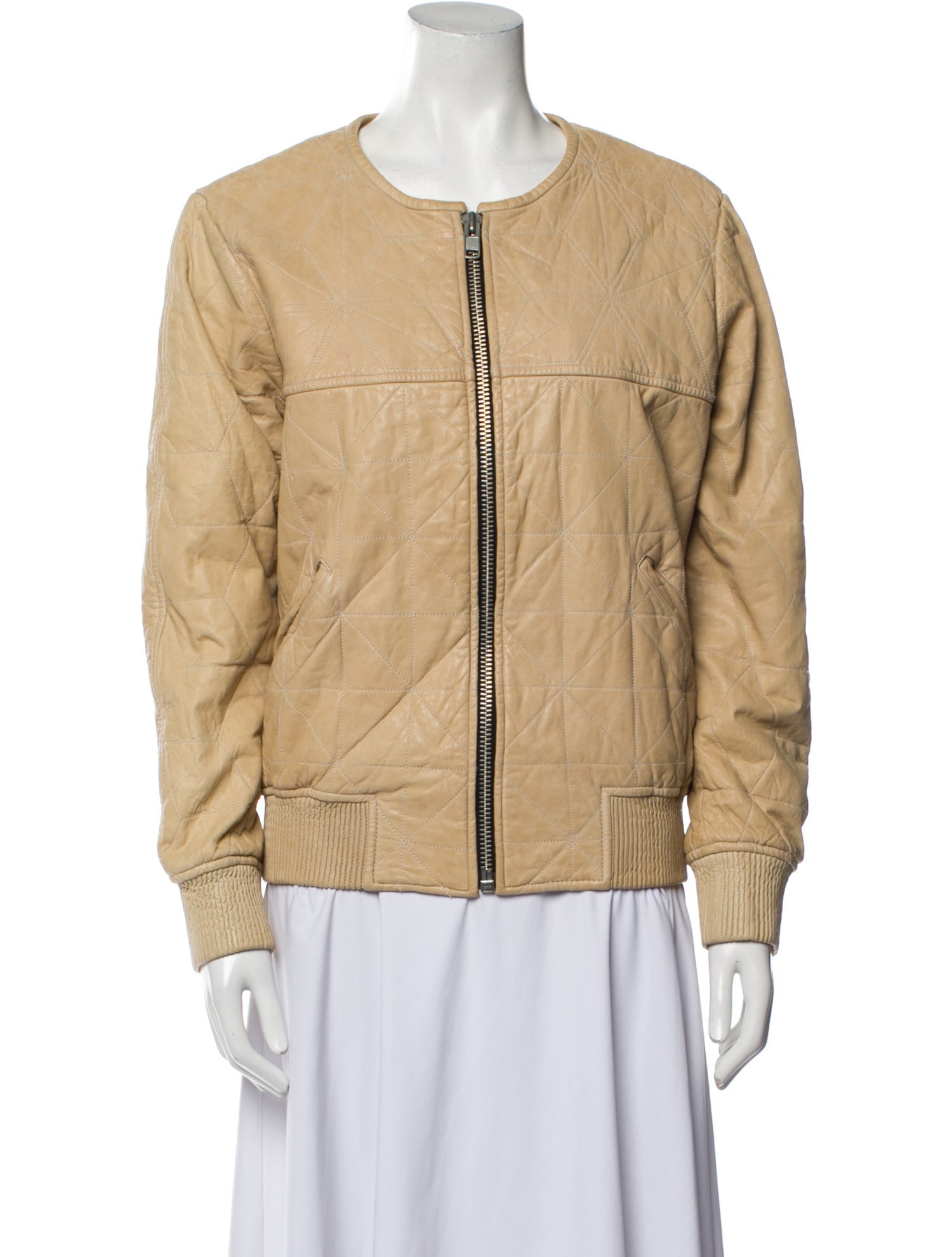 Étoile Isabel Marant Leather Bomber Jacket
