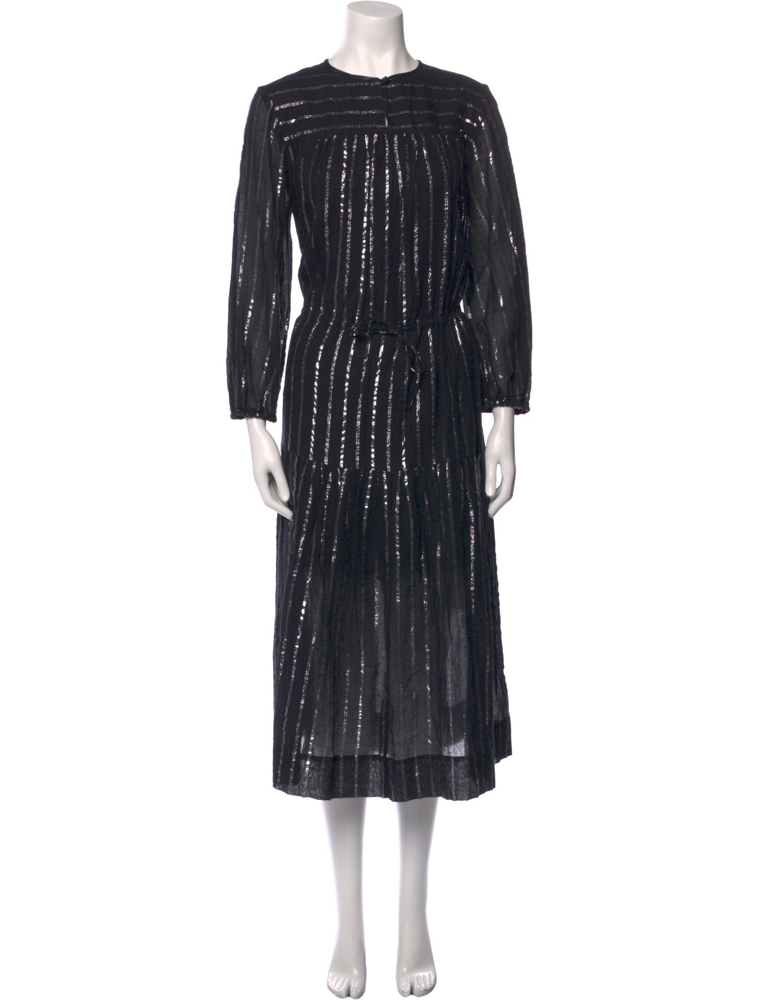 Étoile Isabel Marant Crew Neck Long Dress