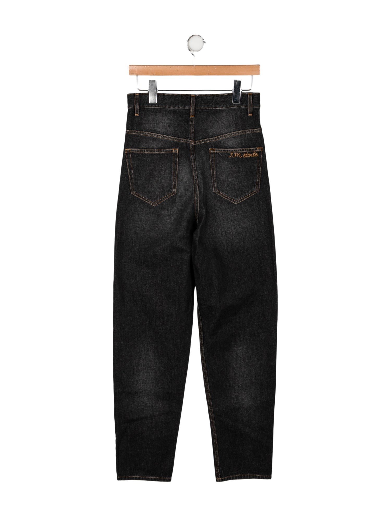 Étoile Isabel Marant High-Rise Straight Leg Jeans