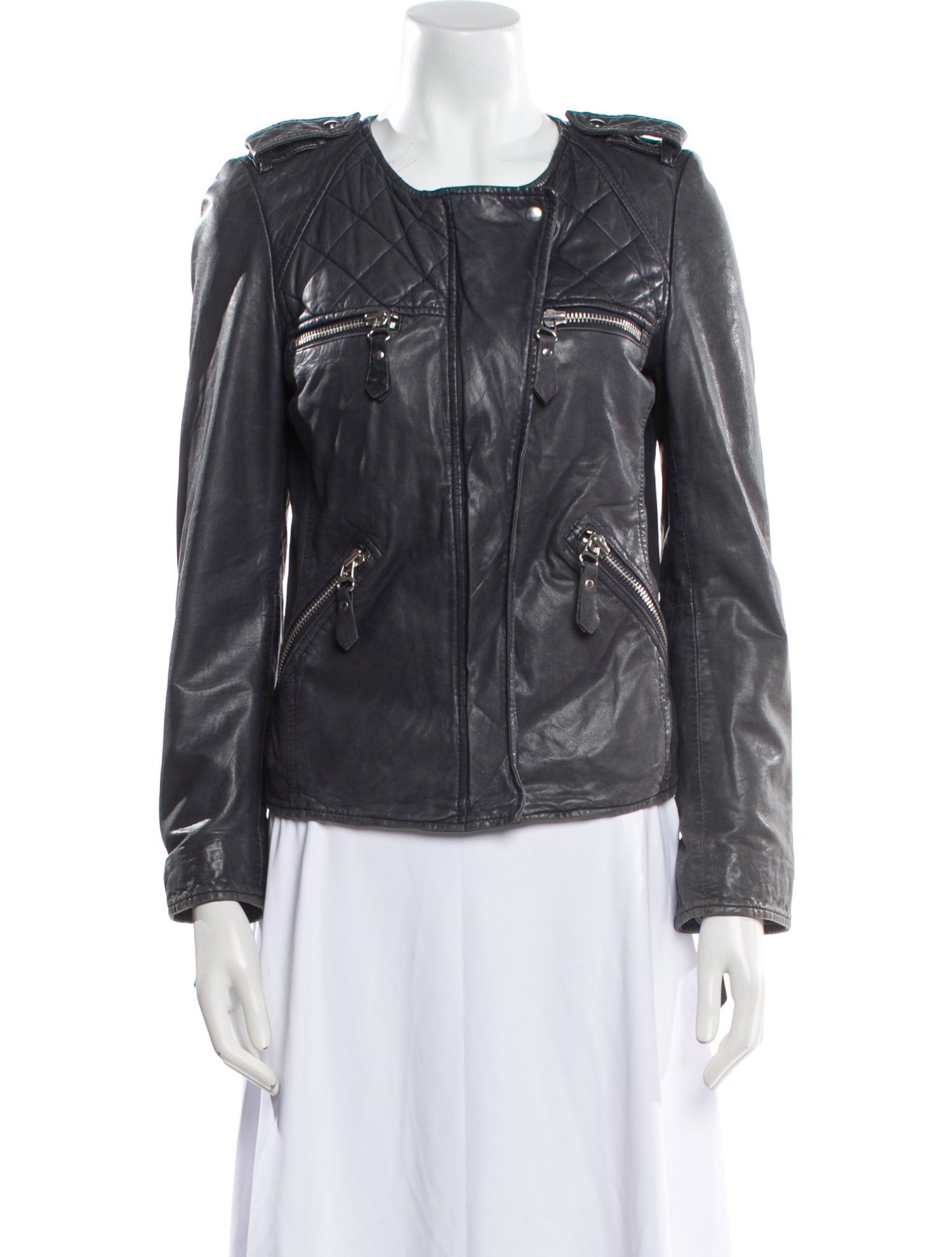 Étoile Isabel Marant Lambskin Biker Jacket