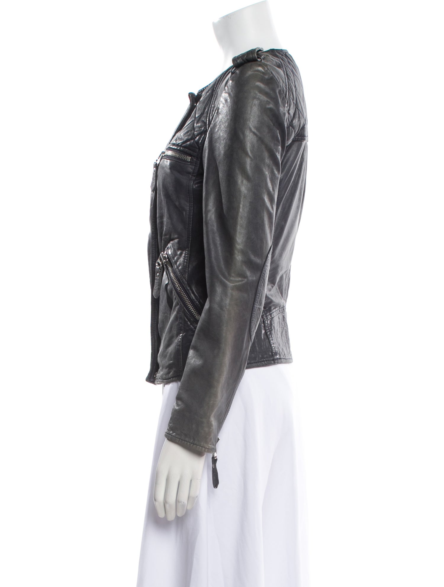 Étoile Isabel Marant Lambskin Biker Jacket