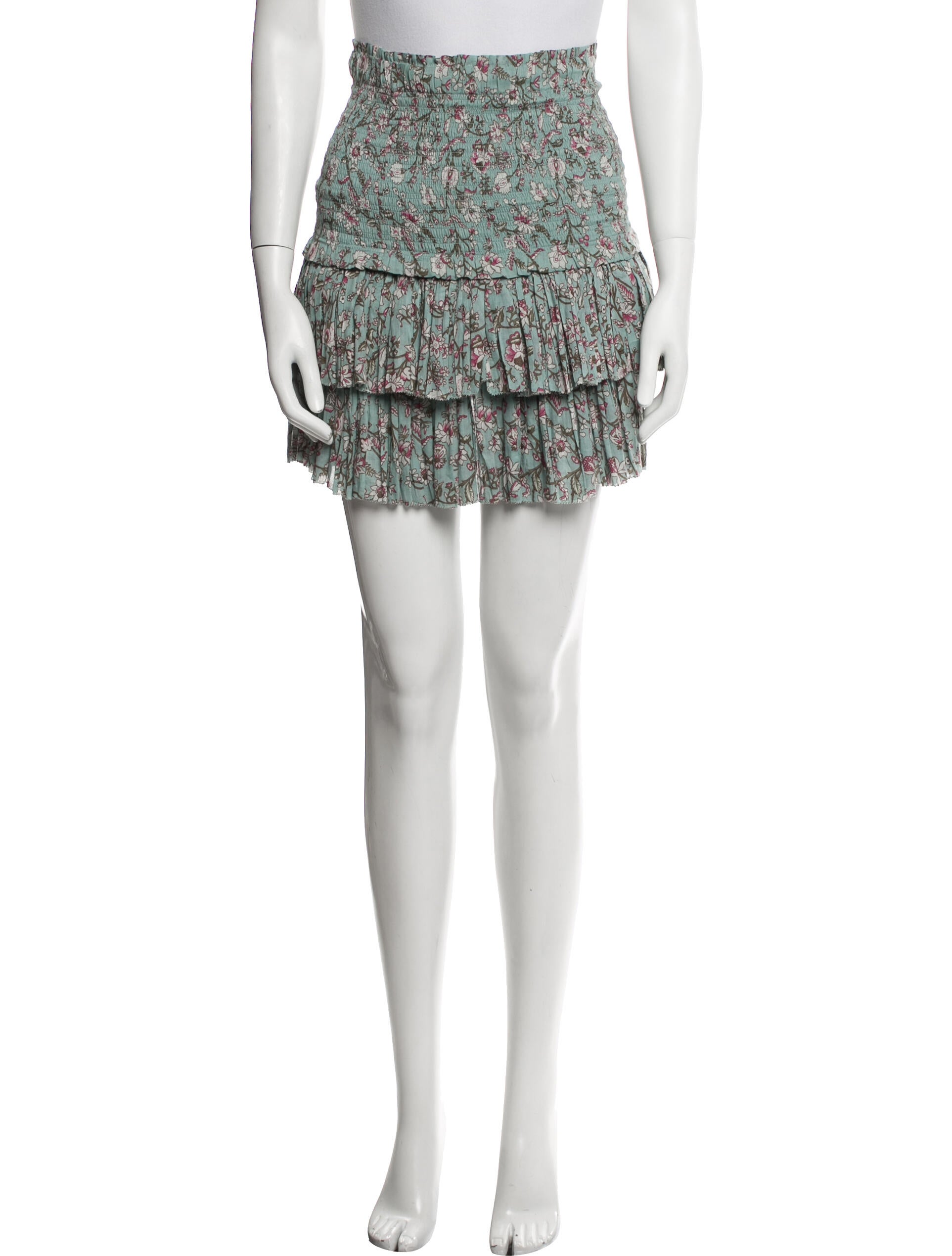 Étoile Isabel Marant Floral Print Mini Skirt