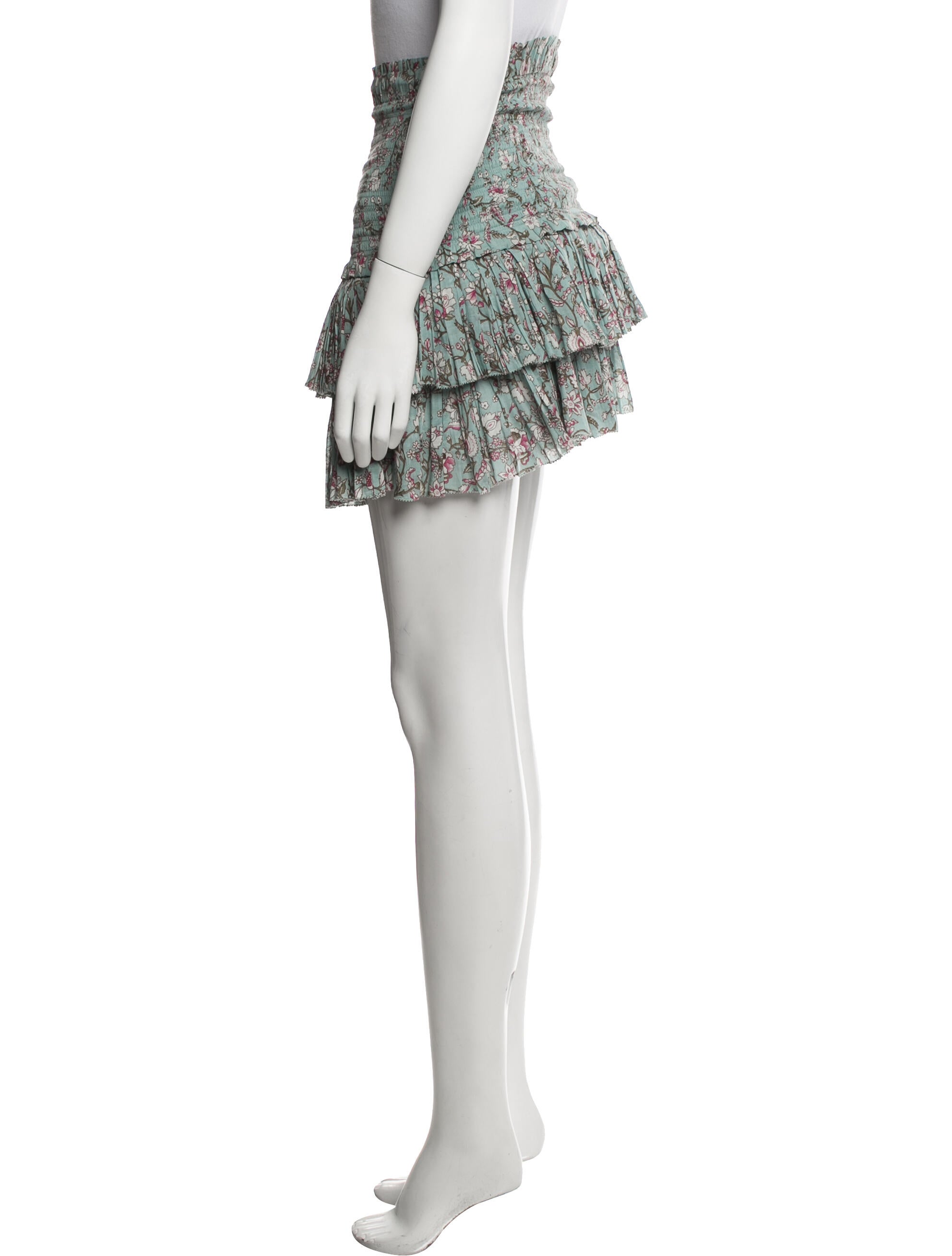 Étoile Isabel Marant Floral Print Mini Skirt