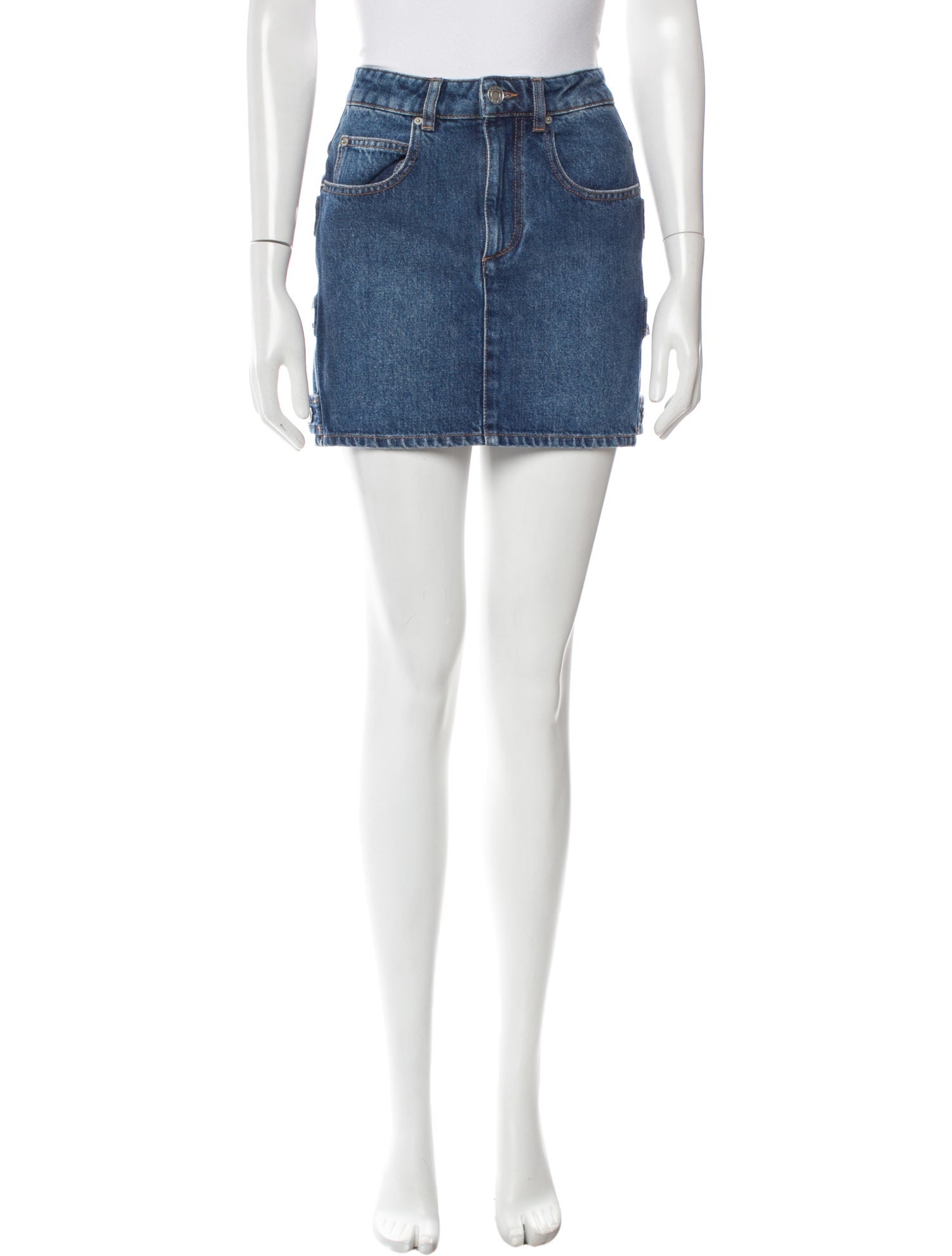 Étoile Isabel Marant Pleated Accents Mini Skirt