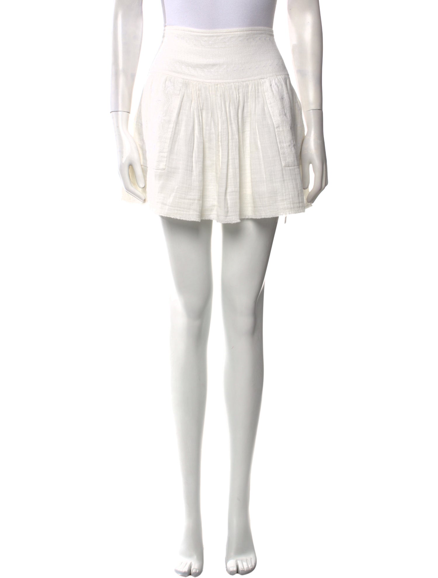 Étoile Isabel Marant Ruffle Embellishment Mini Skirt