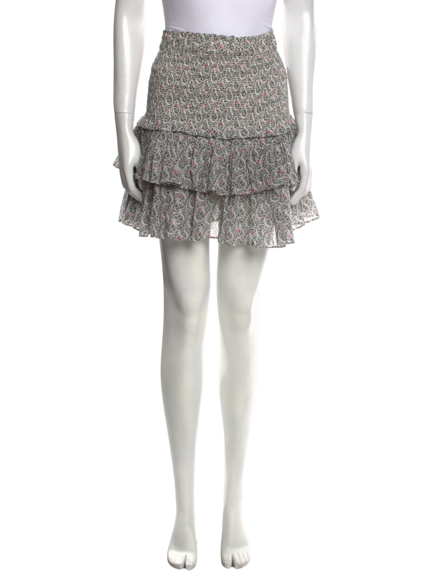 Étoile Isabel Marant Floral Print Mini Skirt