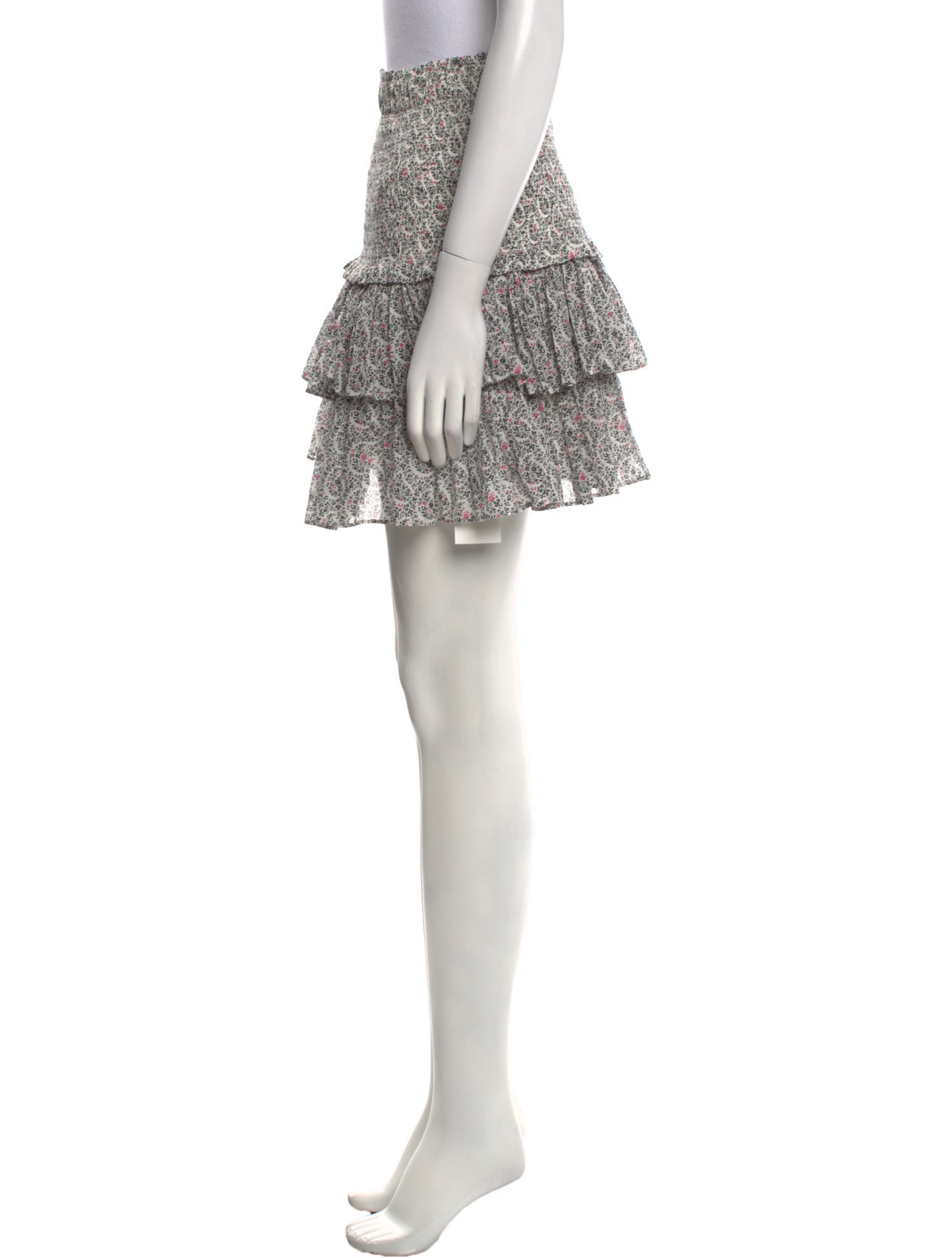 Étoile Isabel Marant Floral Print Mini Skirt