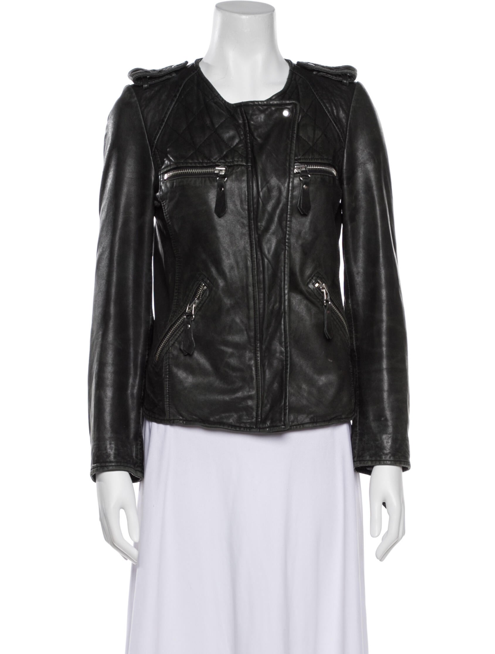 Étoile Isabel Marant Leather Biker Jacket