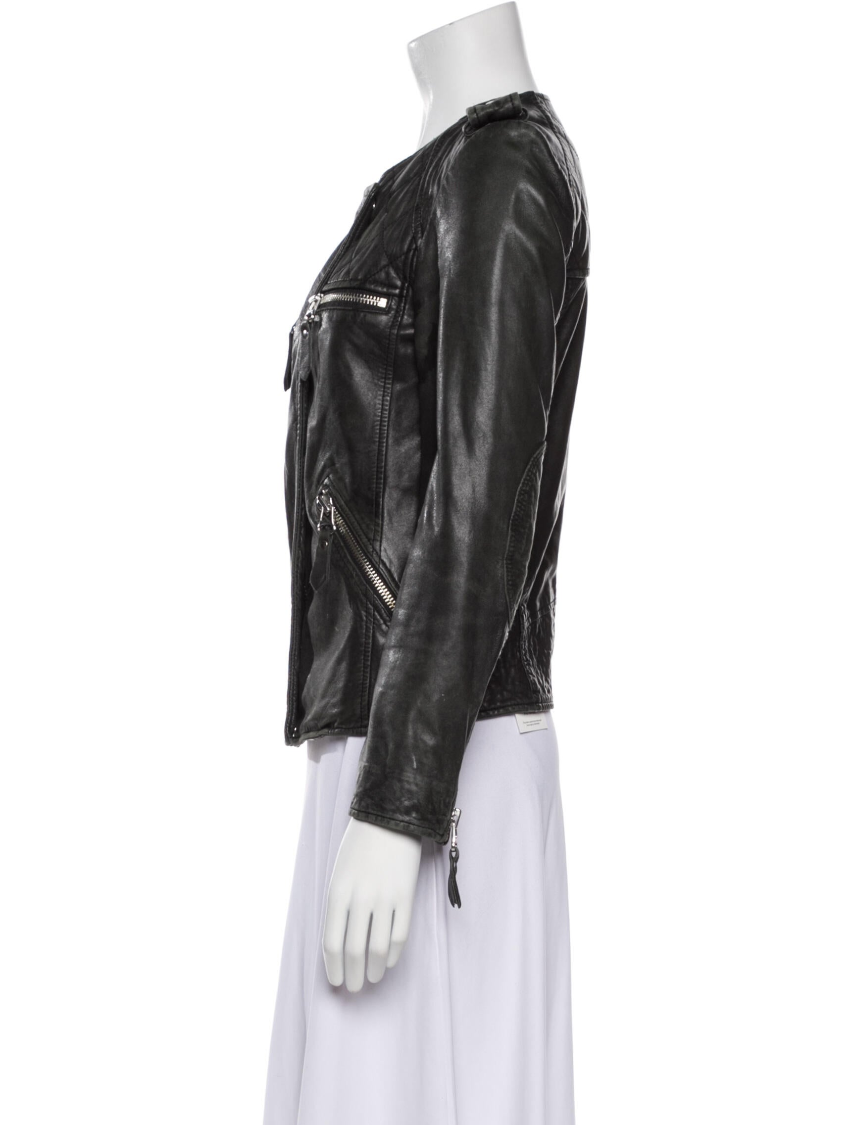 Étoile Isabel Marant Leather Biker Jacket