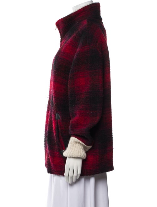 Étoile Isabel Marant Wool Plaid Print Jacket