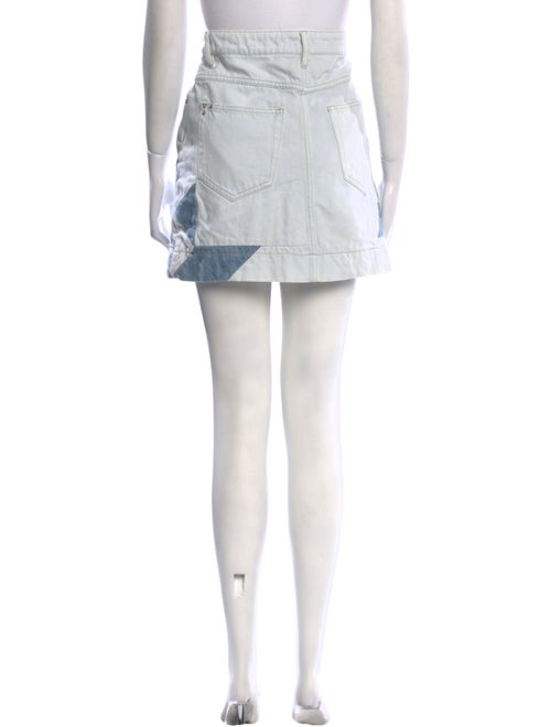 Étoile Isabel Marant Colorblock Pattern Mini Skirt