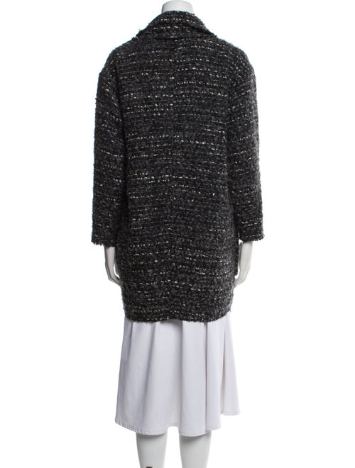 Étoile Isabel Marant Wool Tweed Pattern Peacoat