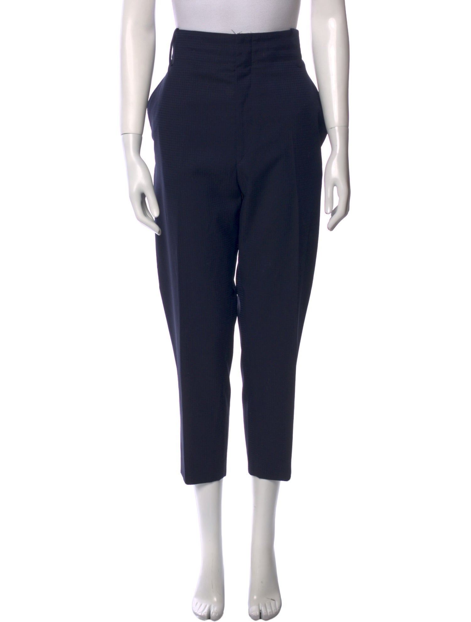 Étoile Isabel Marant Virgin Wool Straight Leg Pants