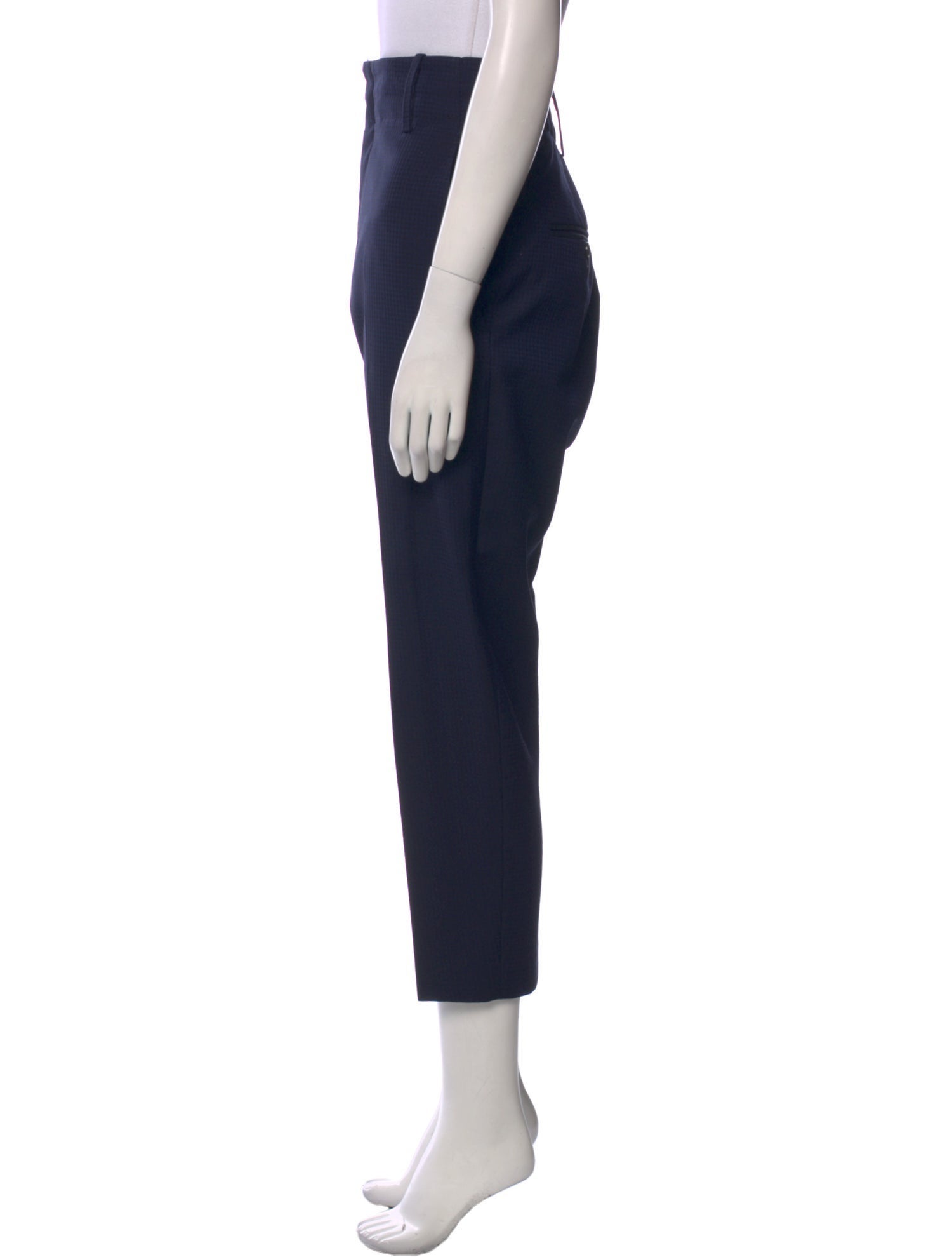 Étoile Isabel Marant Virgin Wool Straight Leg Pants