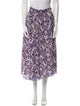 Étoile Isabel Marant Silk Midi Length Skirt