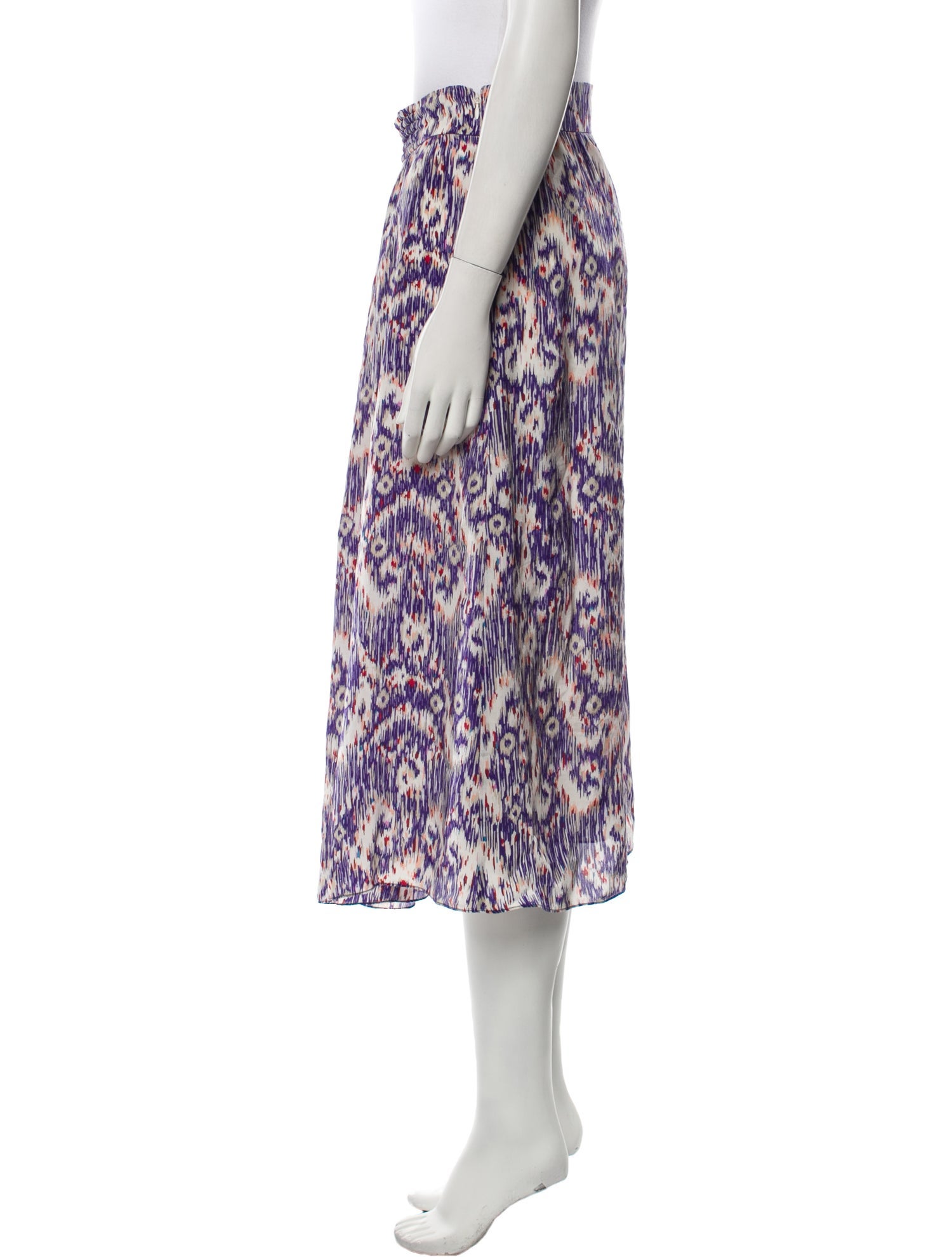 Étoile Isabel Marant Silk Midi Length Skirt